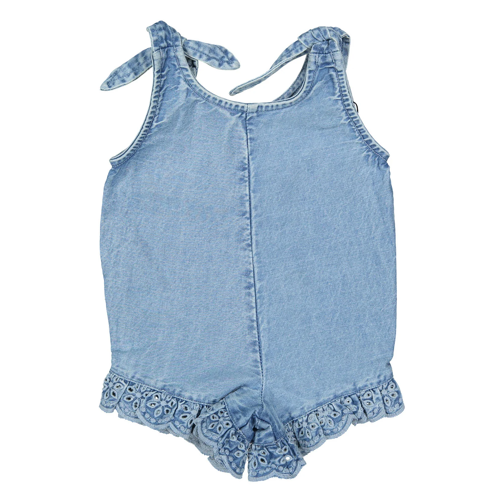 The New Society Mid Blue Denim Niobe Romper