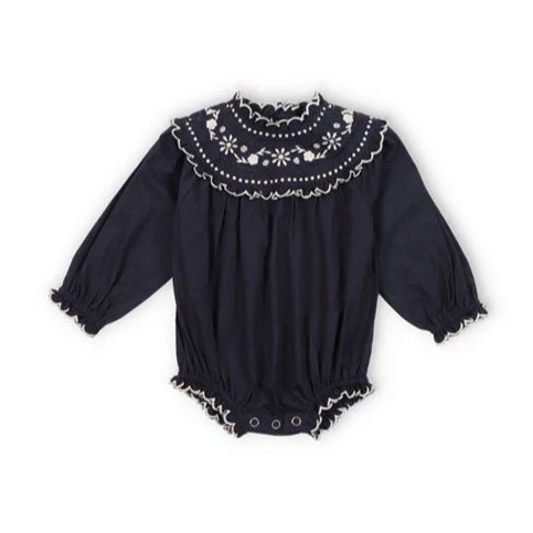 The New Society Midnight Navy Pune Romper