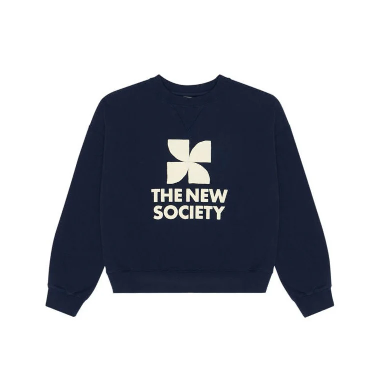 The New Society Midnight Navy Space Womens Sweater