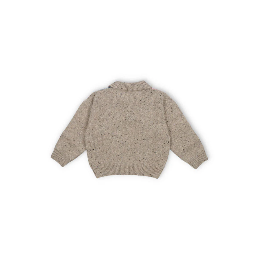 The New Society Mist Melange Glasgow Polo - Image 2