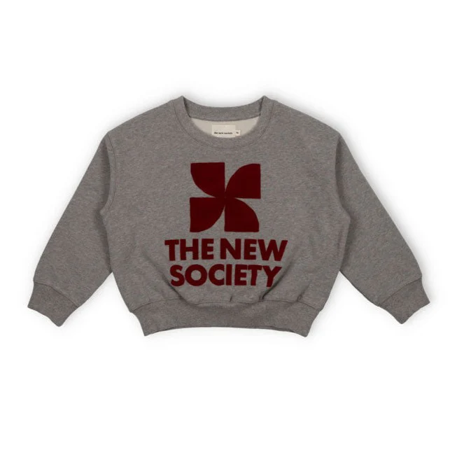 The New Society Mist Melange Space Sweater