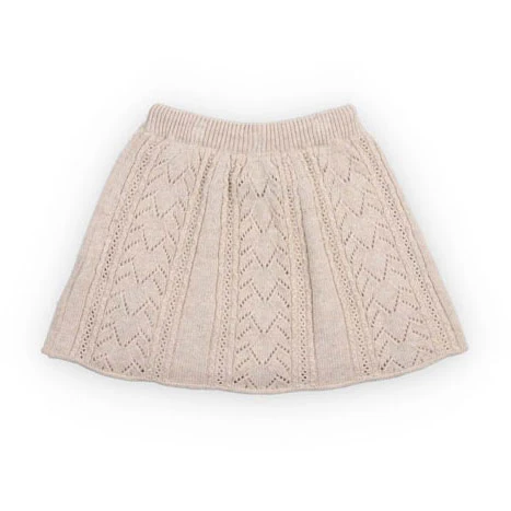 The New Society Moonlight White Lila Skirt - Image 2