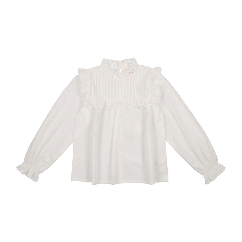 The New Society Off White Pinecrest Blouse