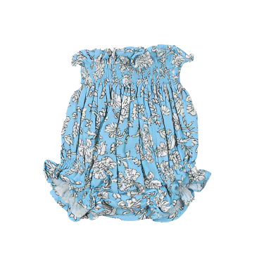 The New Society Peony Powder Blue Print Bloomer