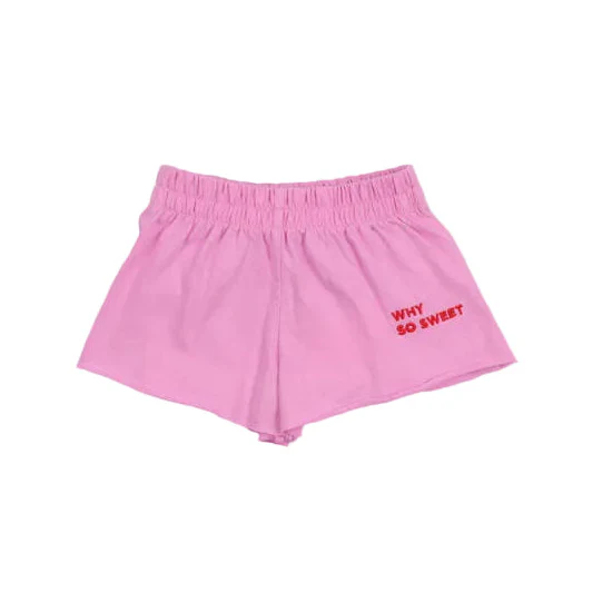 The New Society Pink Lavander Special Canna Special Baby Shorts