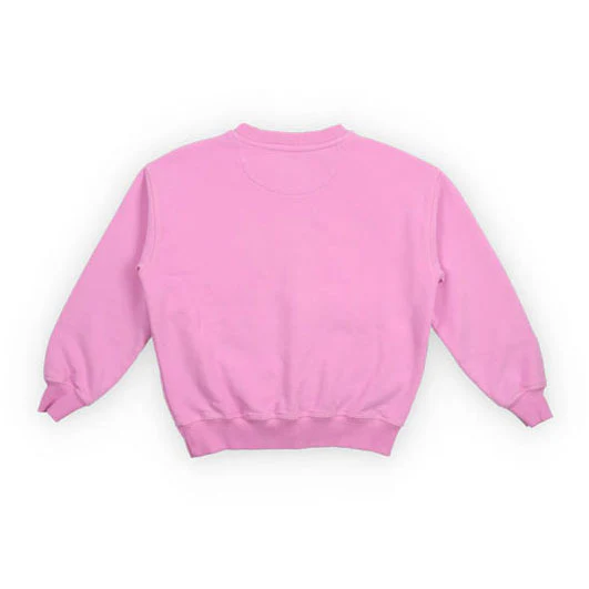 The New Society  Pink Lavander TNS Logo Sweatshirt - Image 3