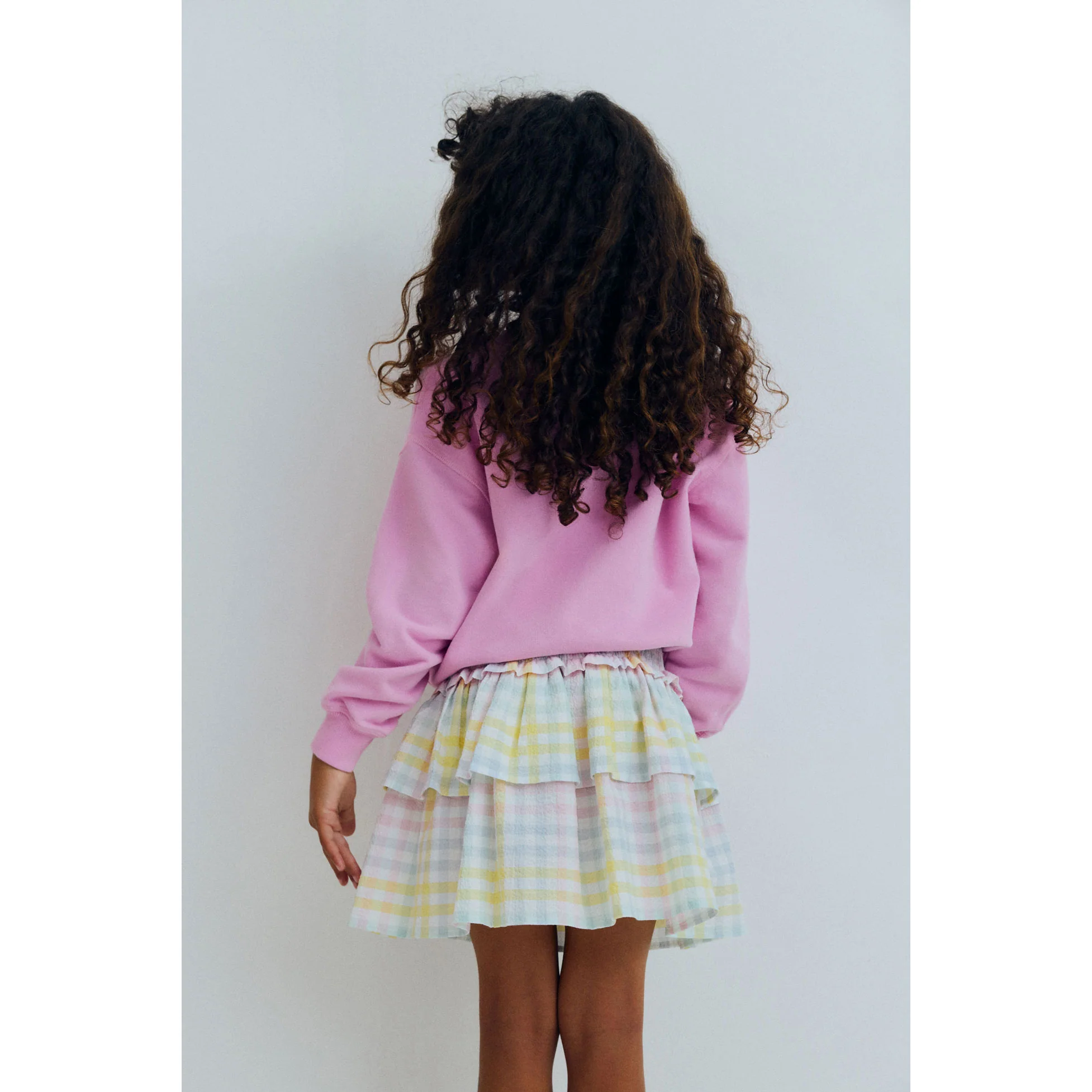 The New Society  Pink Lavander TNS Logo Sweatshirt - Image 4