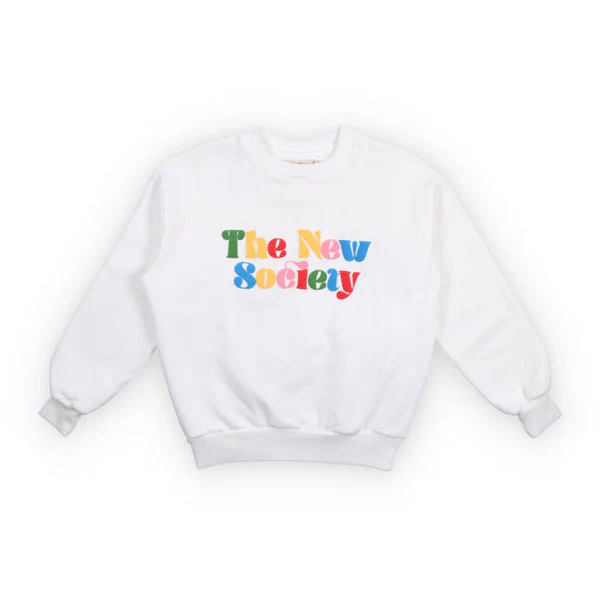 The New Society Pure Cloud Wisteria Sweatshirt