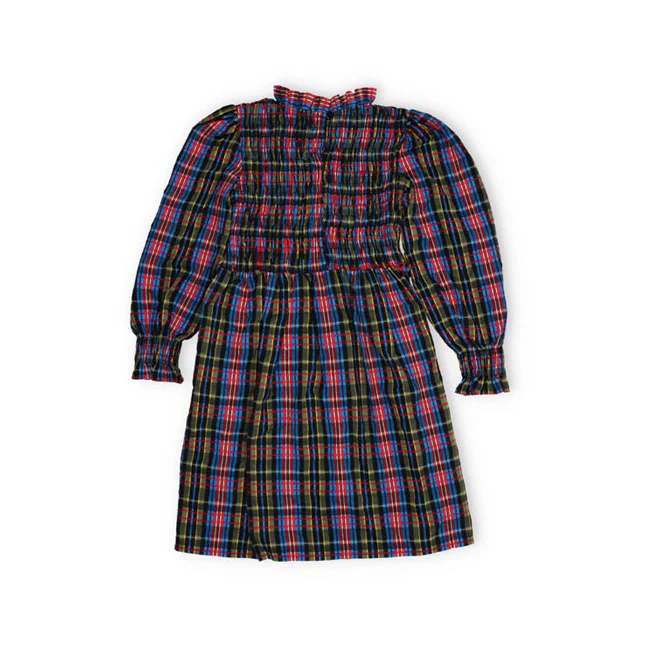 The New Society Ruby Dusk Tartan Mars Dress - Image 2