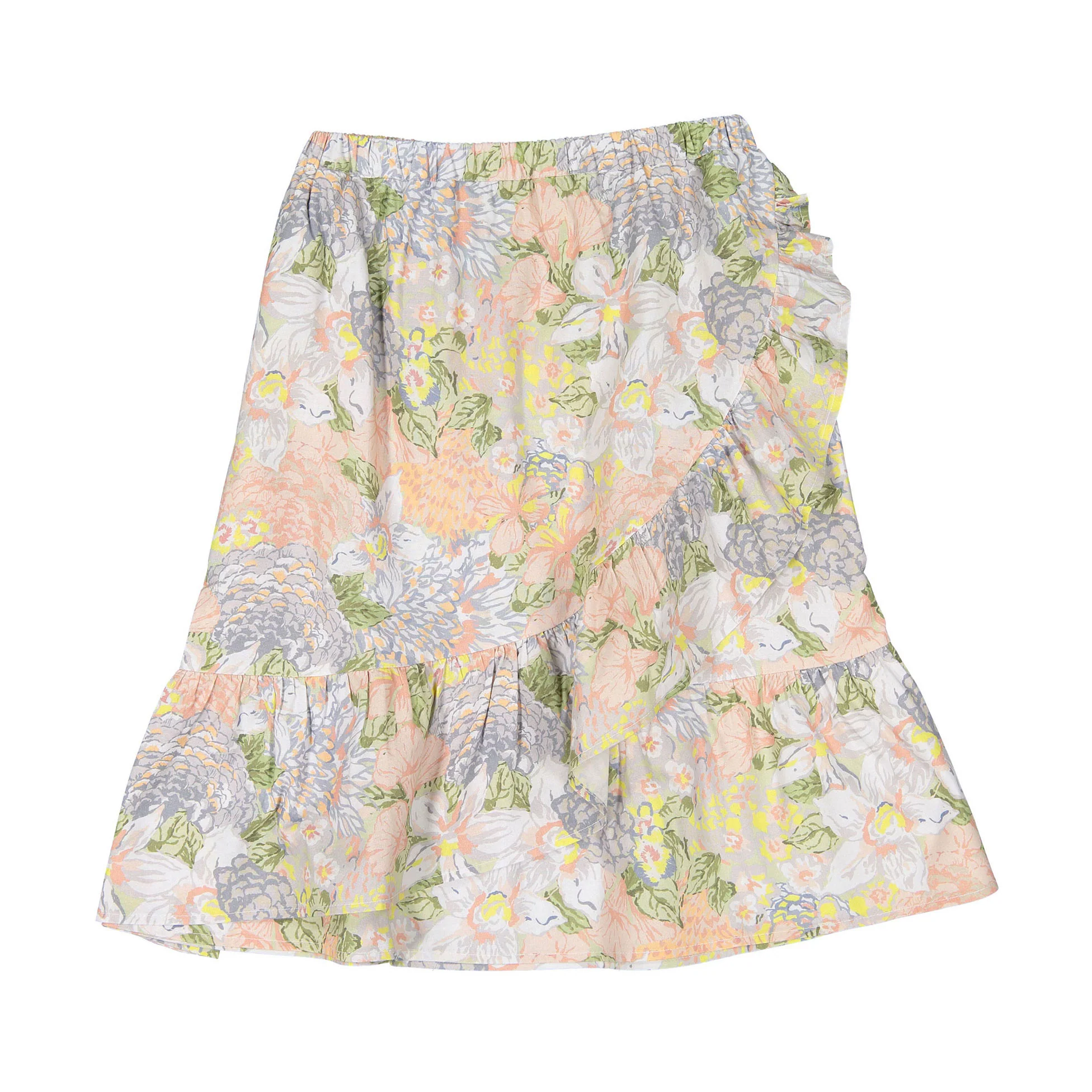 The New Society Silver Print Special Skirt