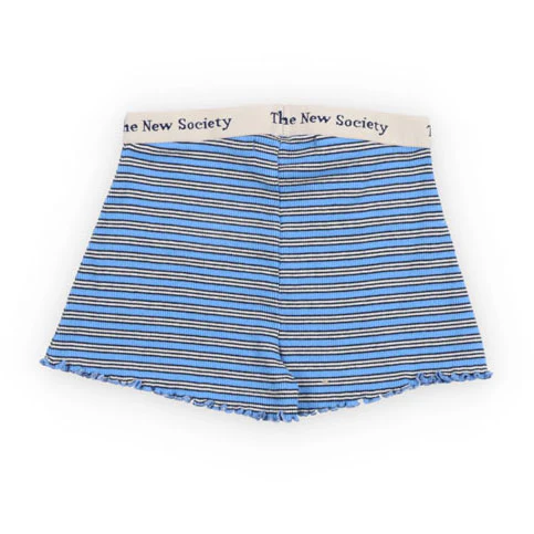 The New Society Summer Midnight Mini Stripes TNS Rib Short - Image 2