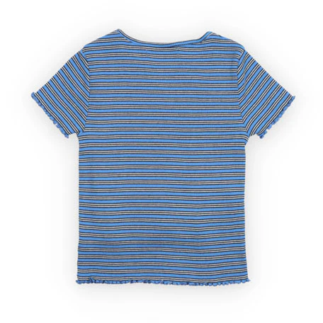 The New Society  Summer Midnight Mini Stripes TNS Rib Tee - Image 2