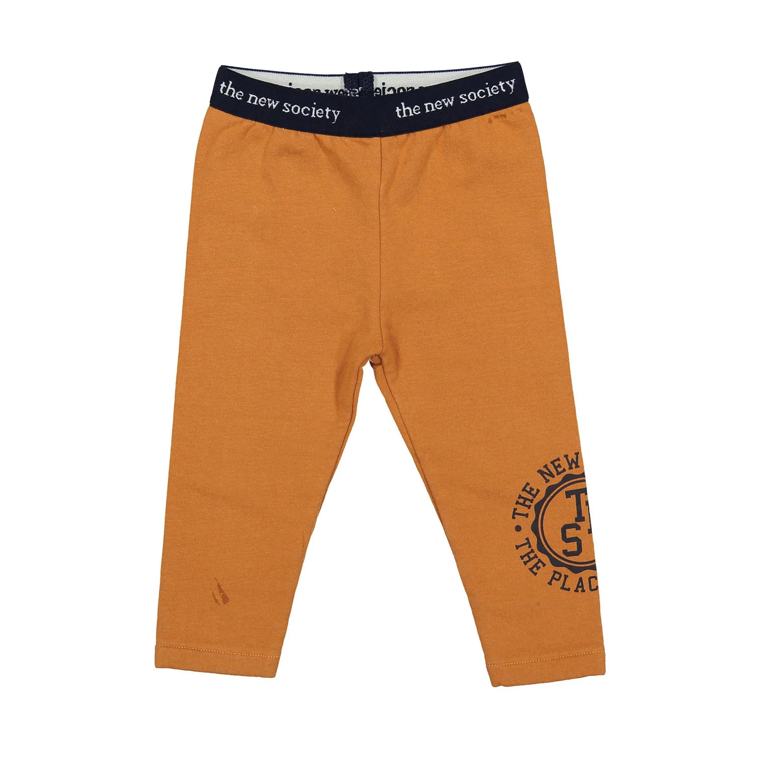 The New Society Toasted Caramel Reine Special Baby Logo Legging