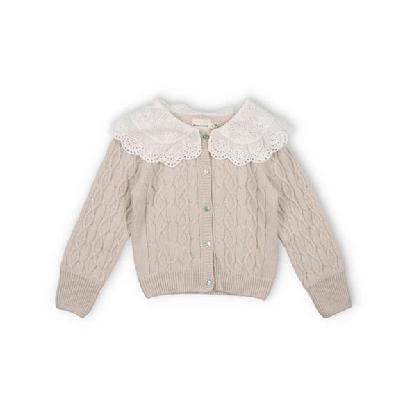 The New Society Vanilla Cream Reykjavik Cardigan