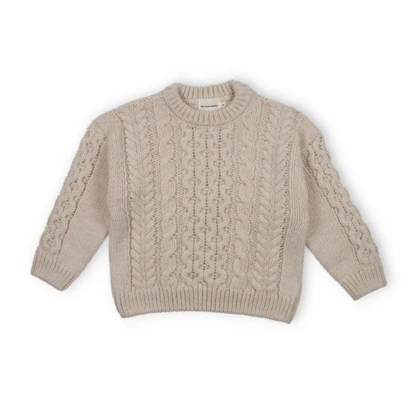 The New Society Vanilla Cream Verbier Pullover