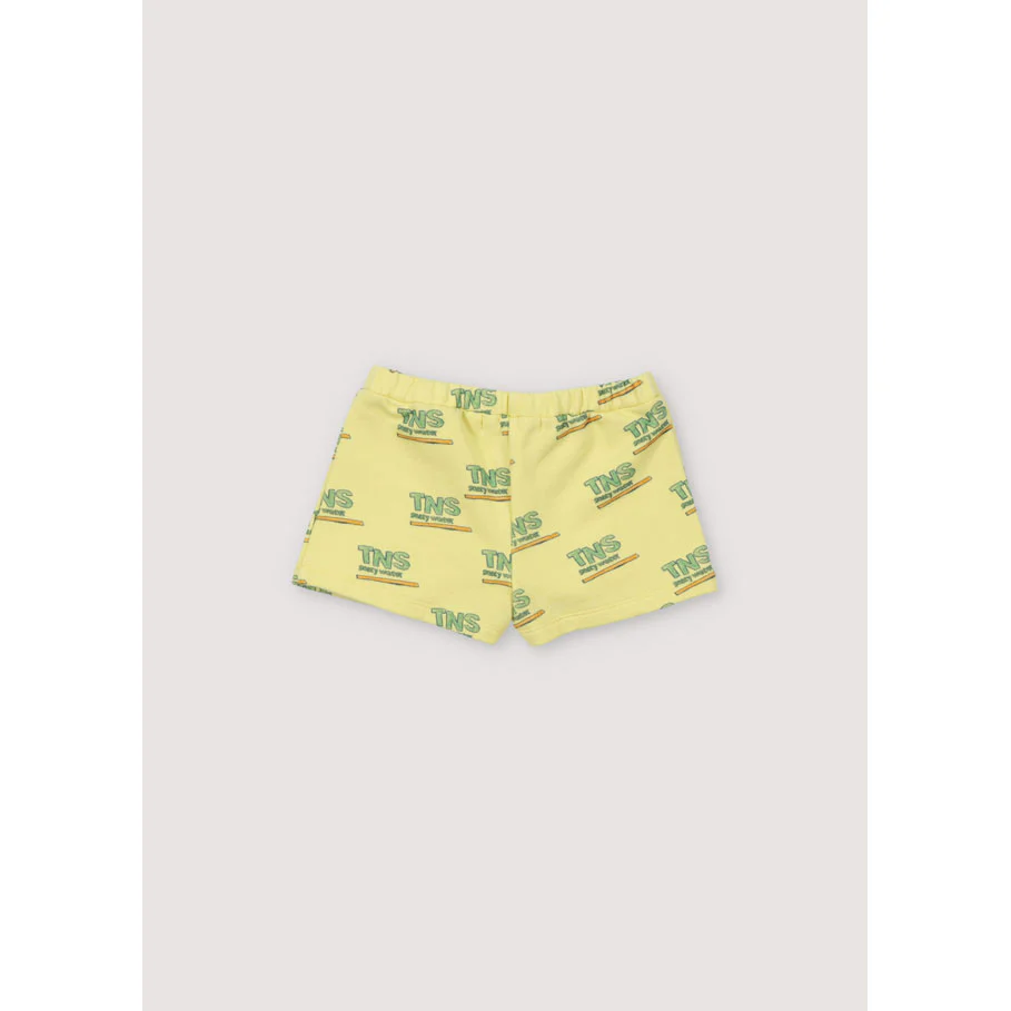 The New Society Yellow Iris Thasos Baby Shorts - Image 2