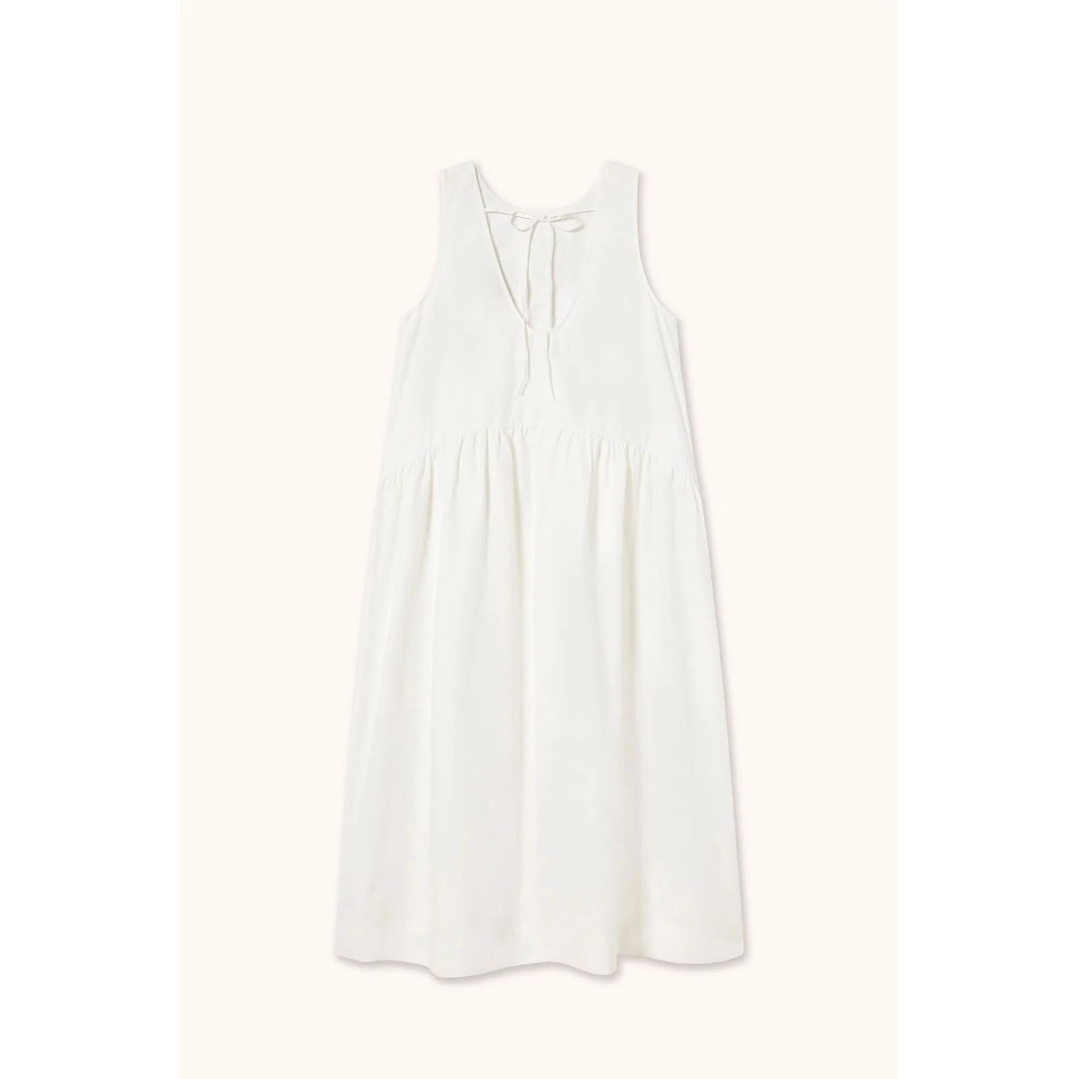 The Tiny Big Sister Off White Frills Dress - Image 2