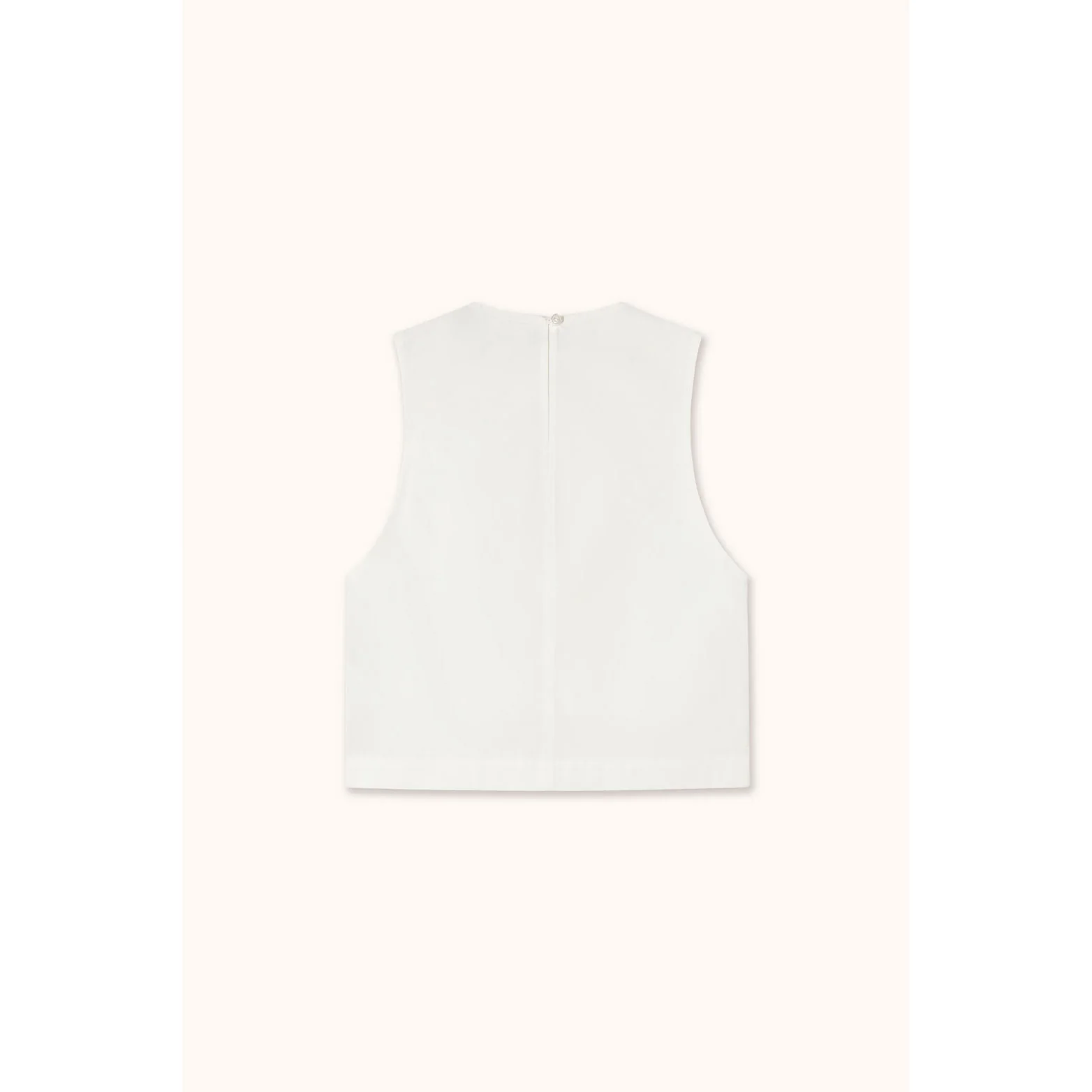 The Tiny Big Sister Off White Frills Top - Image 2