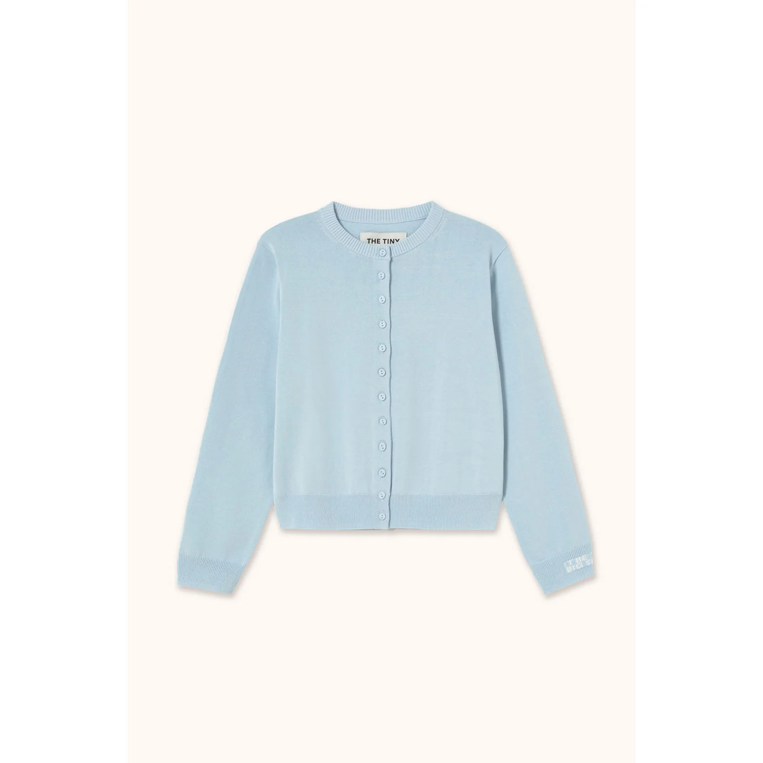 The Tiny Big Sister Pretty Blue Uttoned Cardigan
