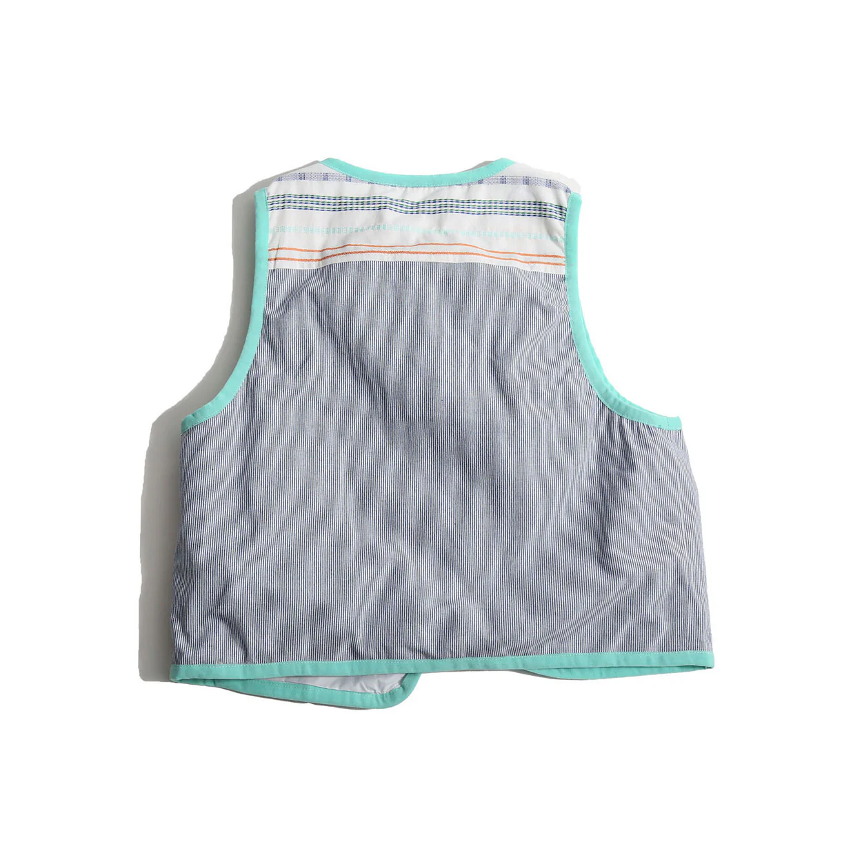 Tia Cibani Aegean Tobias Padded Patchwork Vest - Image 2
