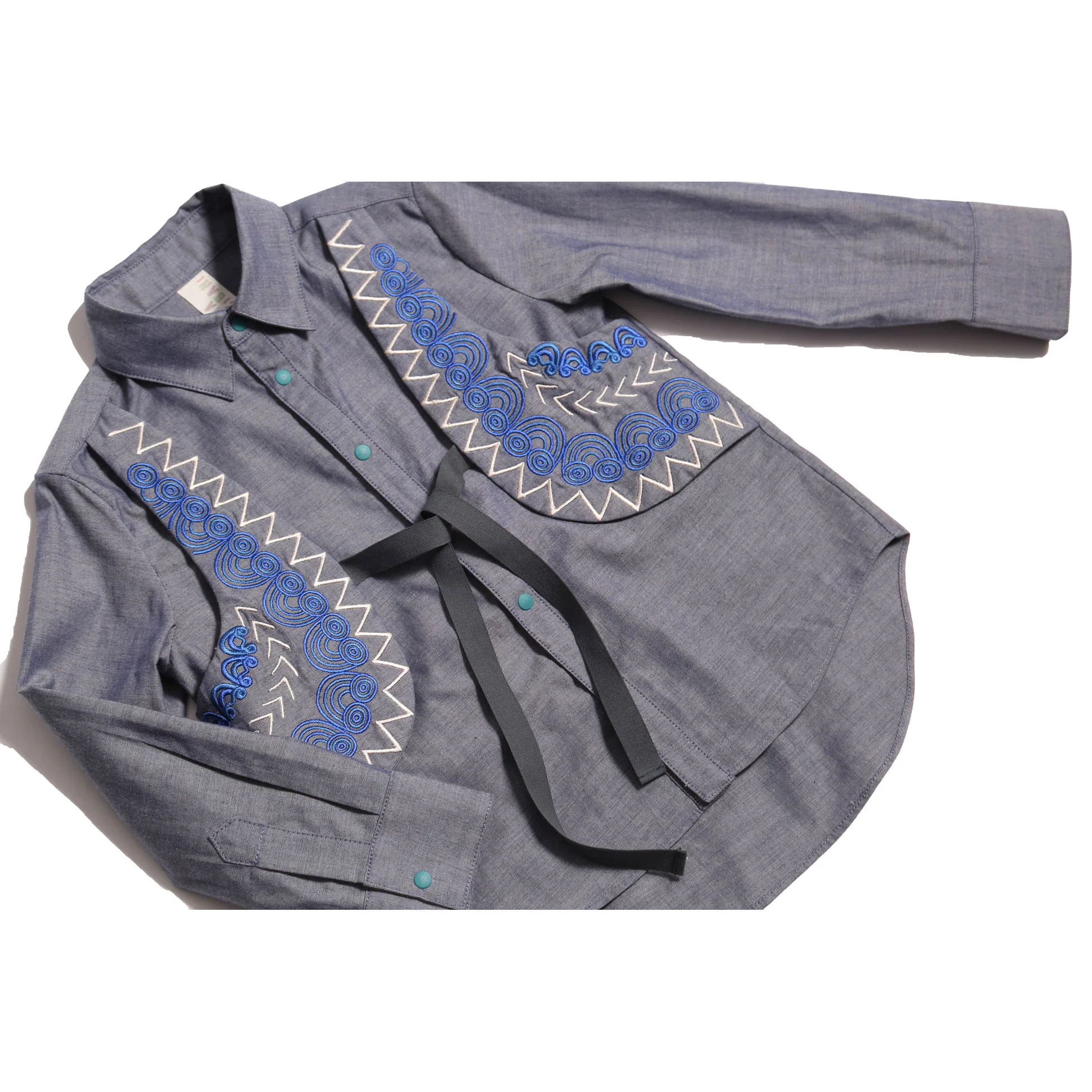Tia Cibani Breton Embroidered Malok Shirt - Image 4