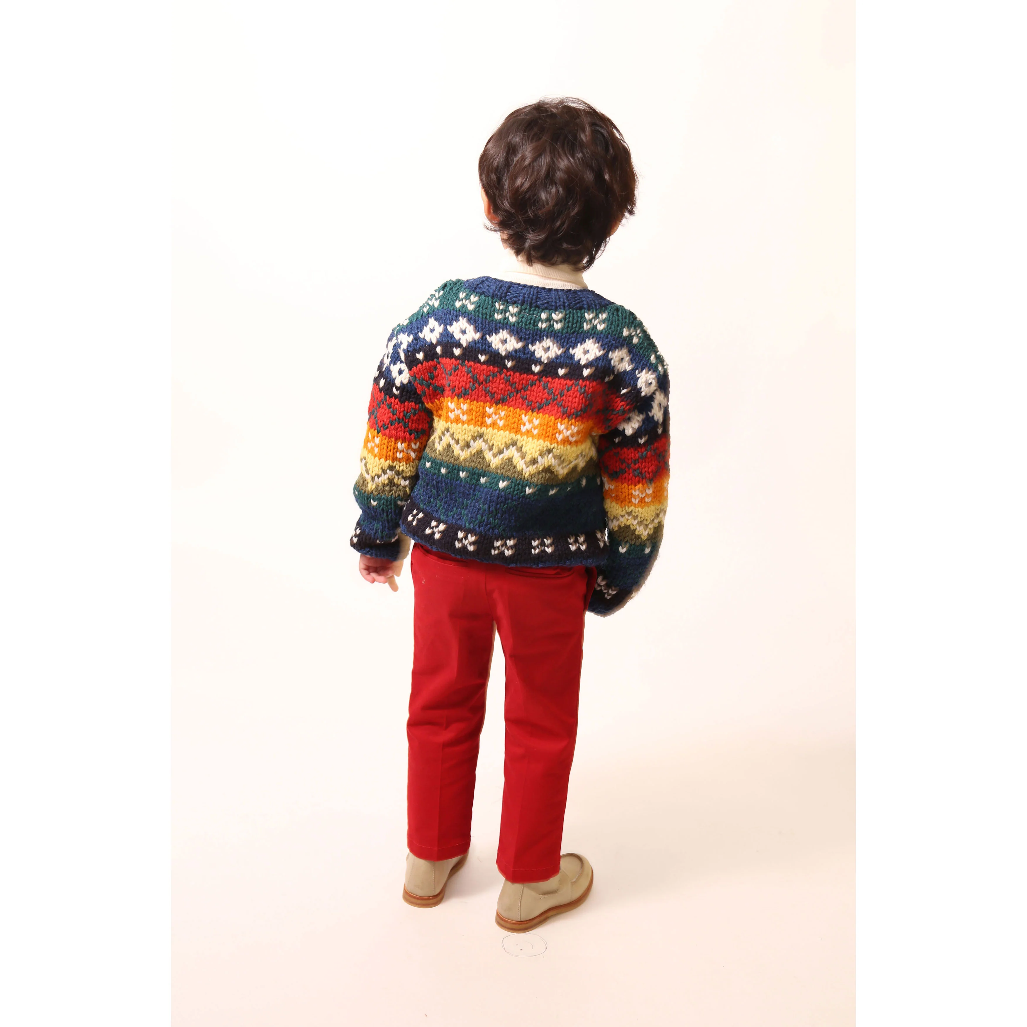 Tia Cibani Breton Mix Fair Isle Sweater - Image 6