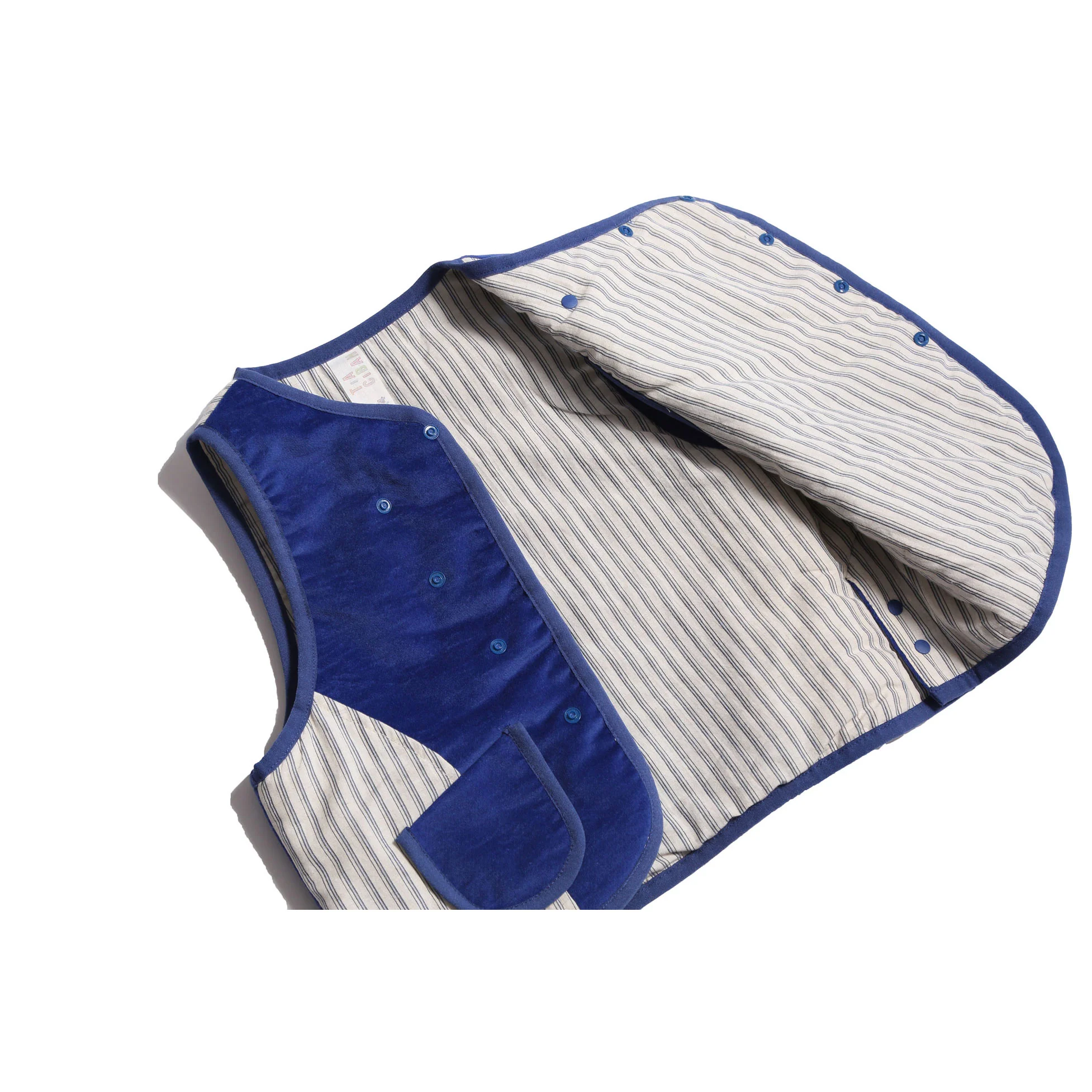 Tia Cibani Breton Mix Malok Patchwork Vest - Image 4