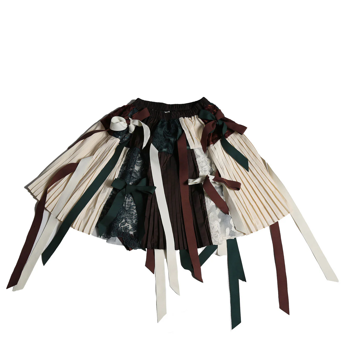 Tia Cibani Cactus Mix Amira Patchwork Bow Tie Skirt