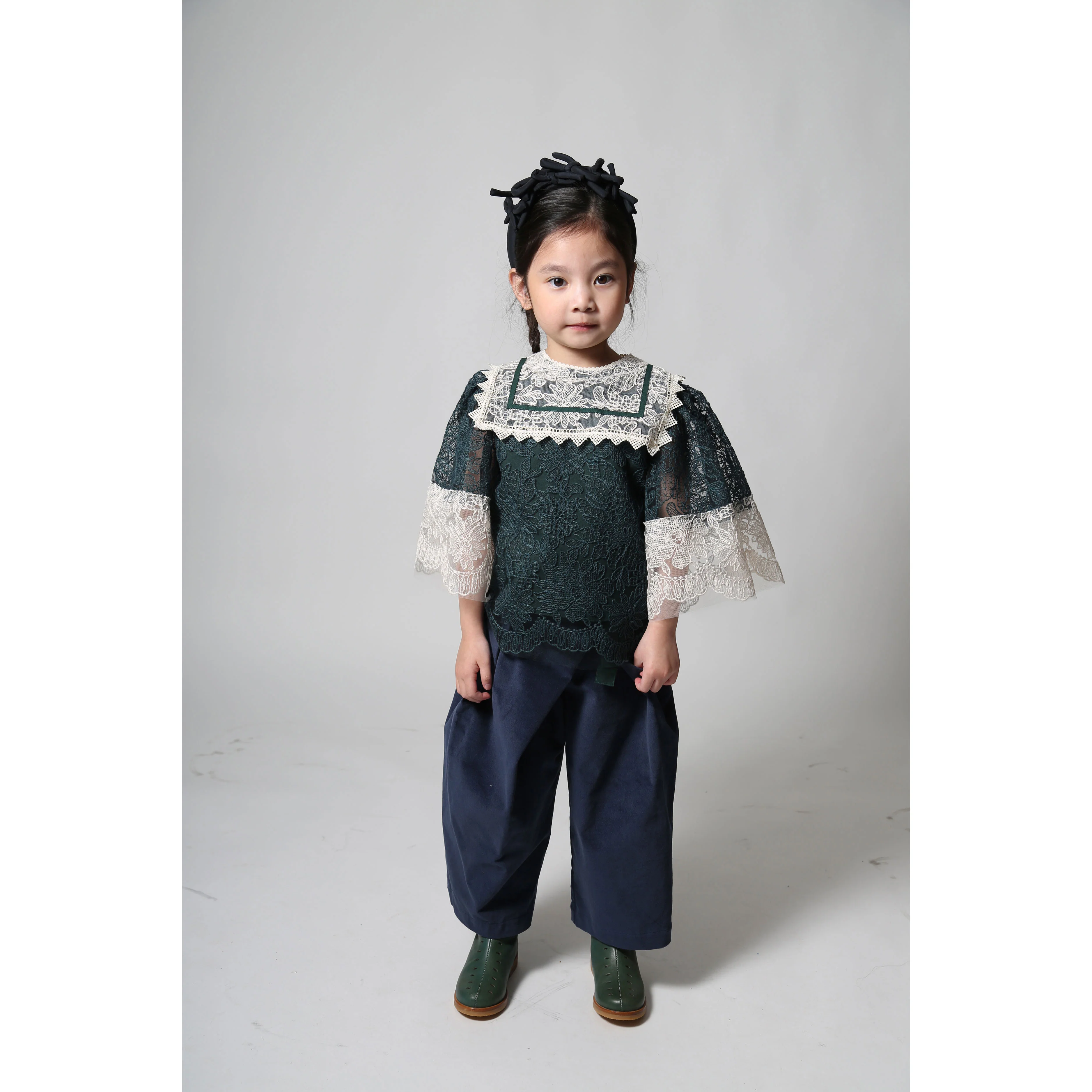 Tia Cibani Cactus Mix Frida Patchwork Sailor Blouse - Image 2