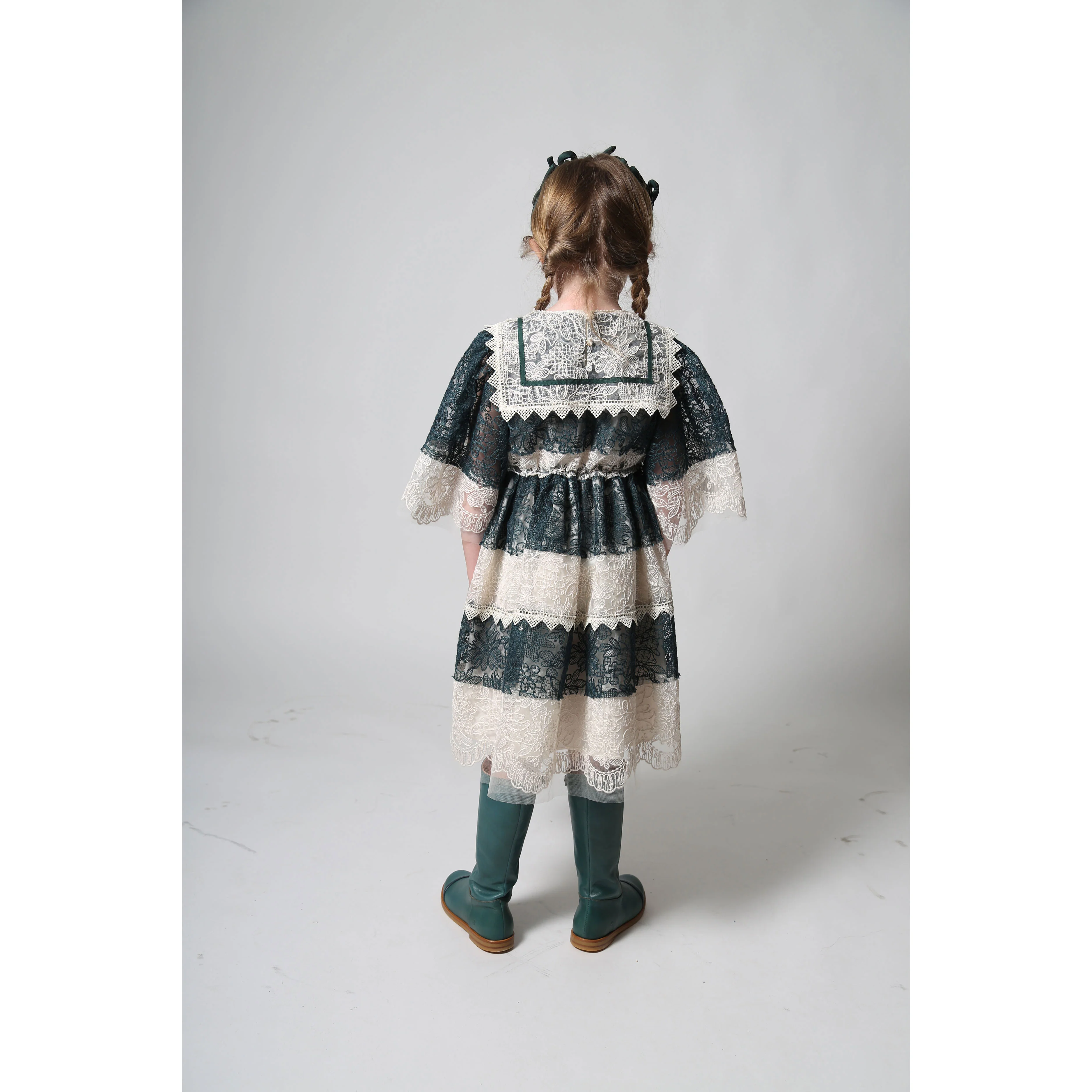 Tia Cibani Cactus Mix Frida Patchwork Sailor Frock - Image 4