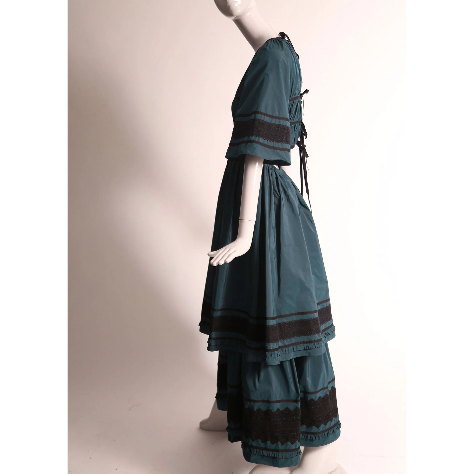 Tia Cibani Celtic Corset Tiered Brittany Womens Kaftan - Image 3