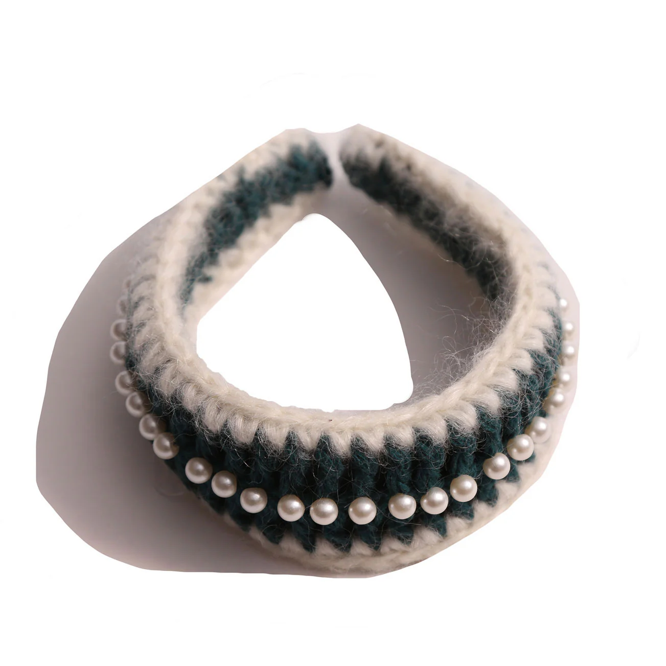 Tia Cibani Celtic Pearl Knit Brittany Headband - Image 2