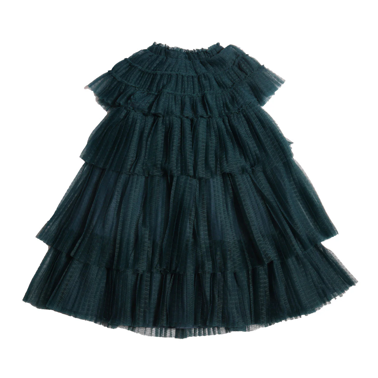 Tia Cibani Celtic Pleated Capelet Maxi Dress - Image 2