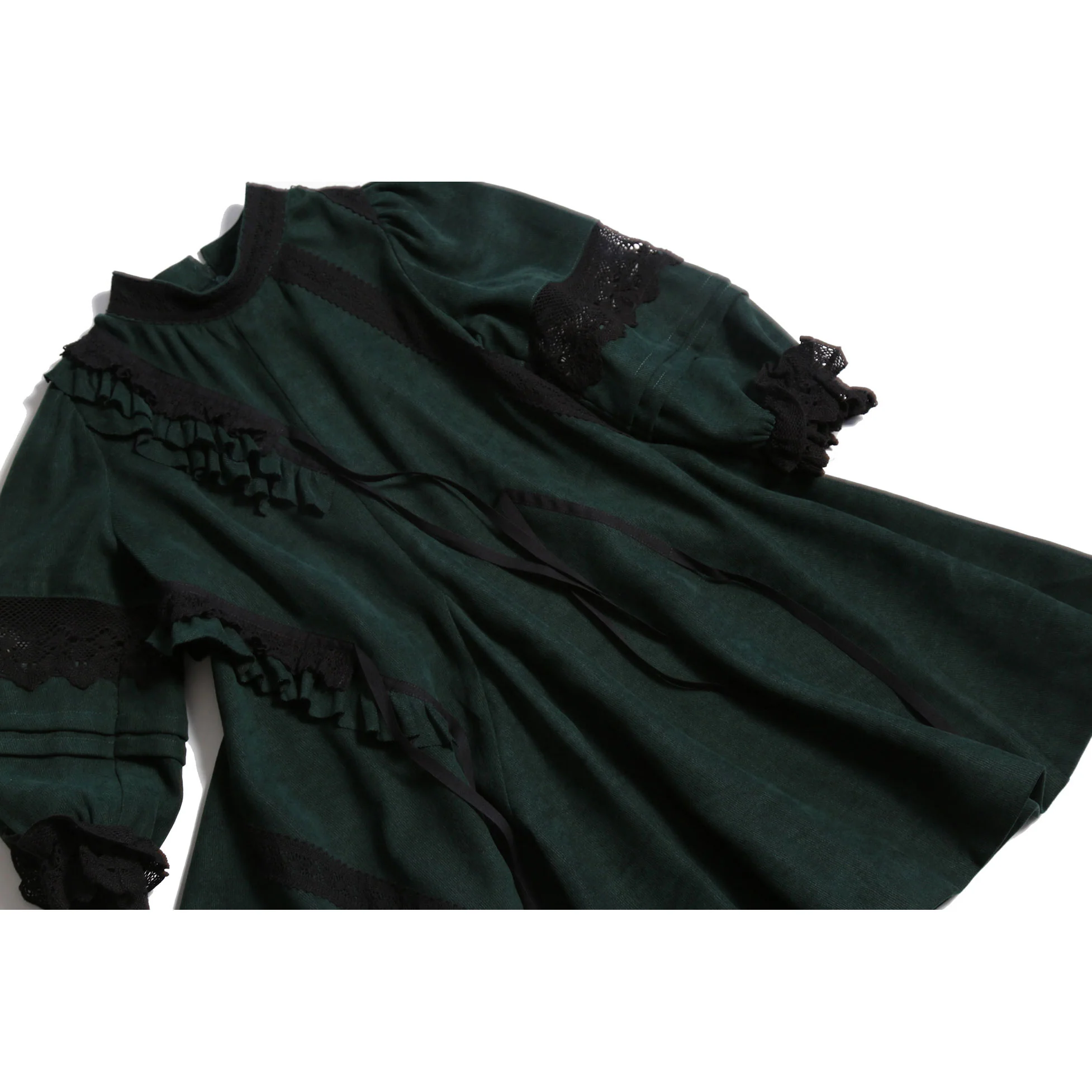 Tia Cibani Celtic Ruffled Party Brittany Dress - Image 4