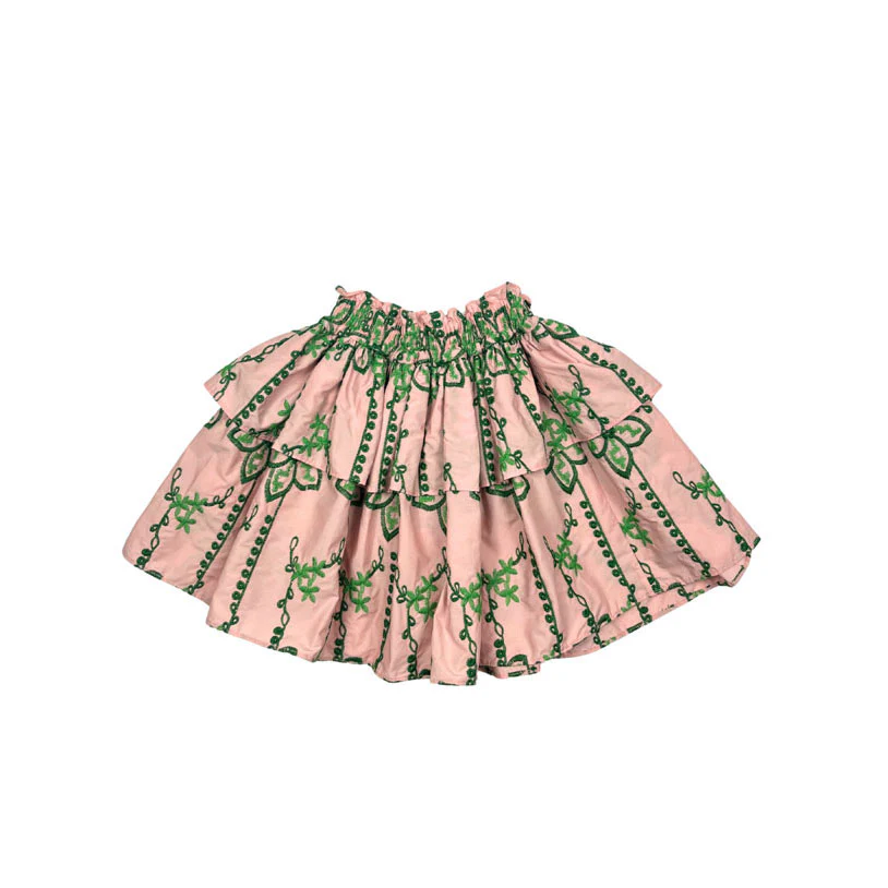 Tia Cibani Coral Mix Isla Skirt - Image 3