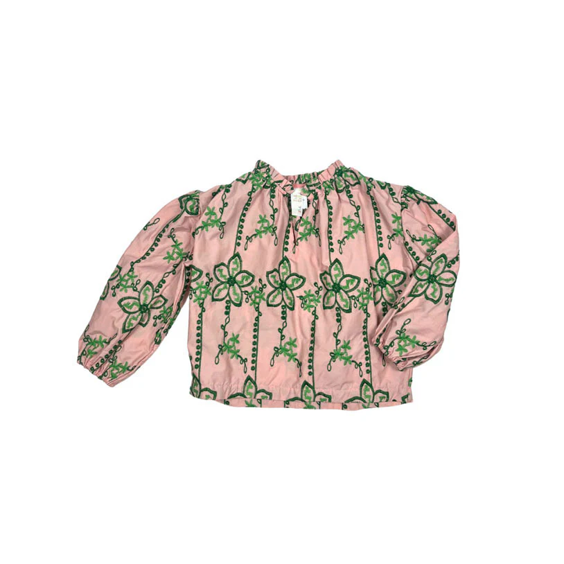 Tia Cibani Coral Mix Marisol Top