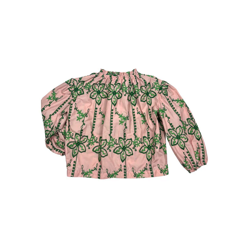 Tia Cibani Coral Mix Marisol Top - Image 3