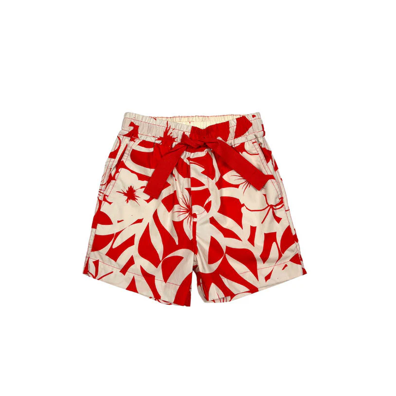 Tia Cibani Hibiscus Mix Surf Board Shorts