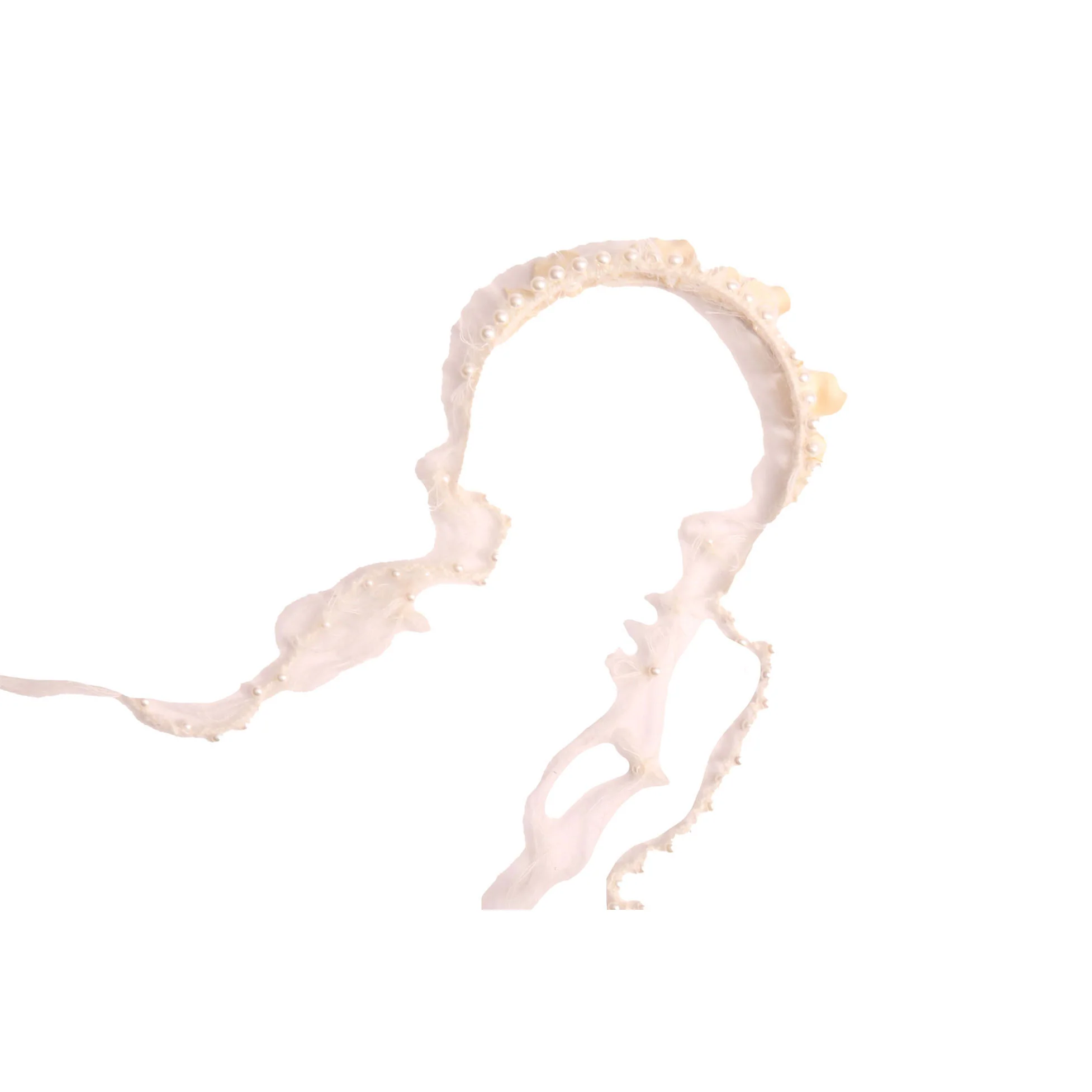 Tia Cibani Opal Beaded Tassel Brittany Crown - Image 2