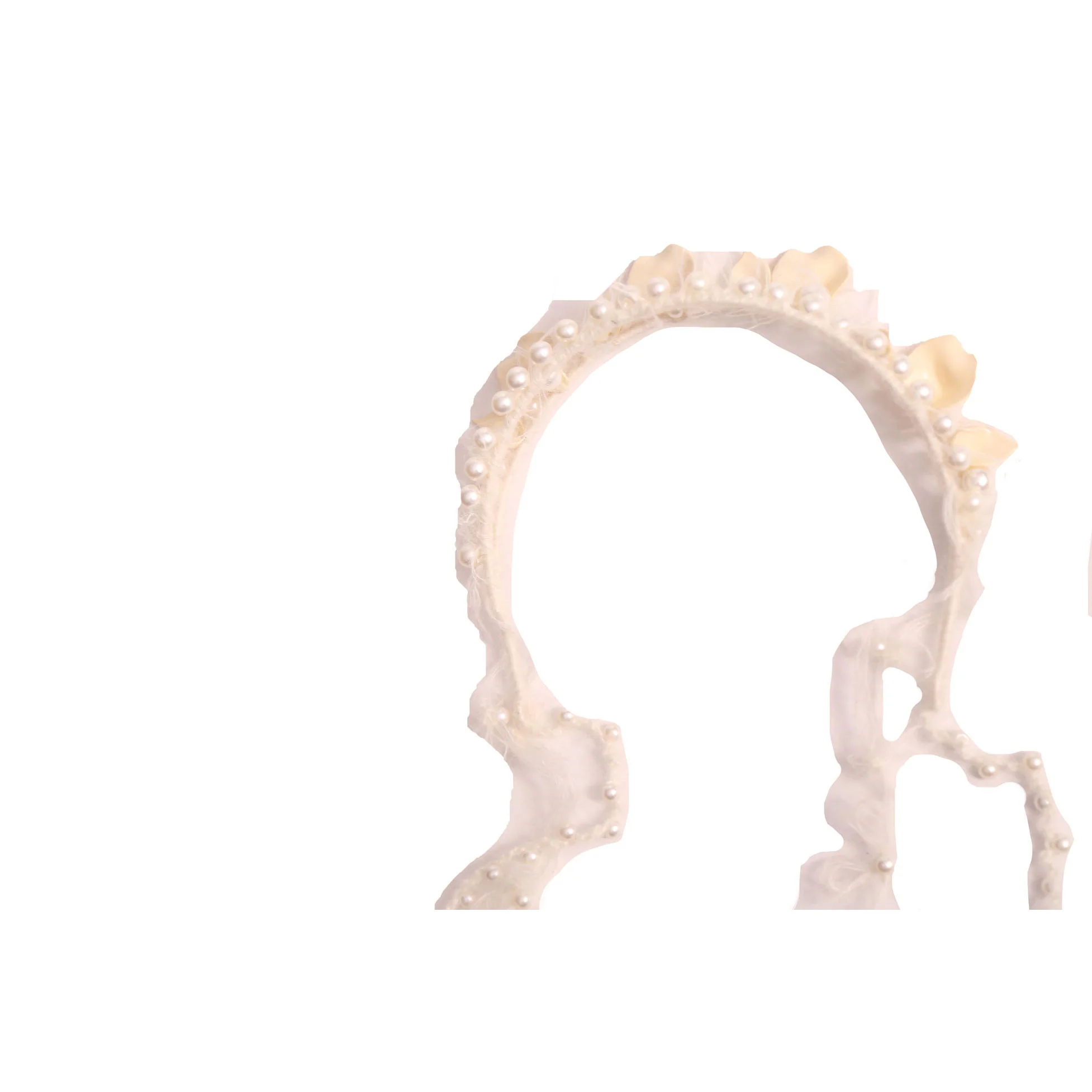 Tia Cibani Opal Beaded Tassel Brittany Crown - Image 3