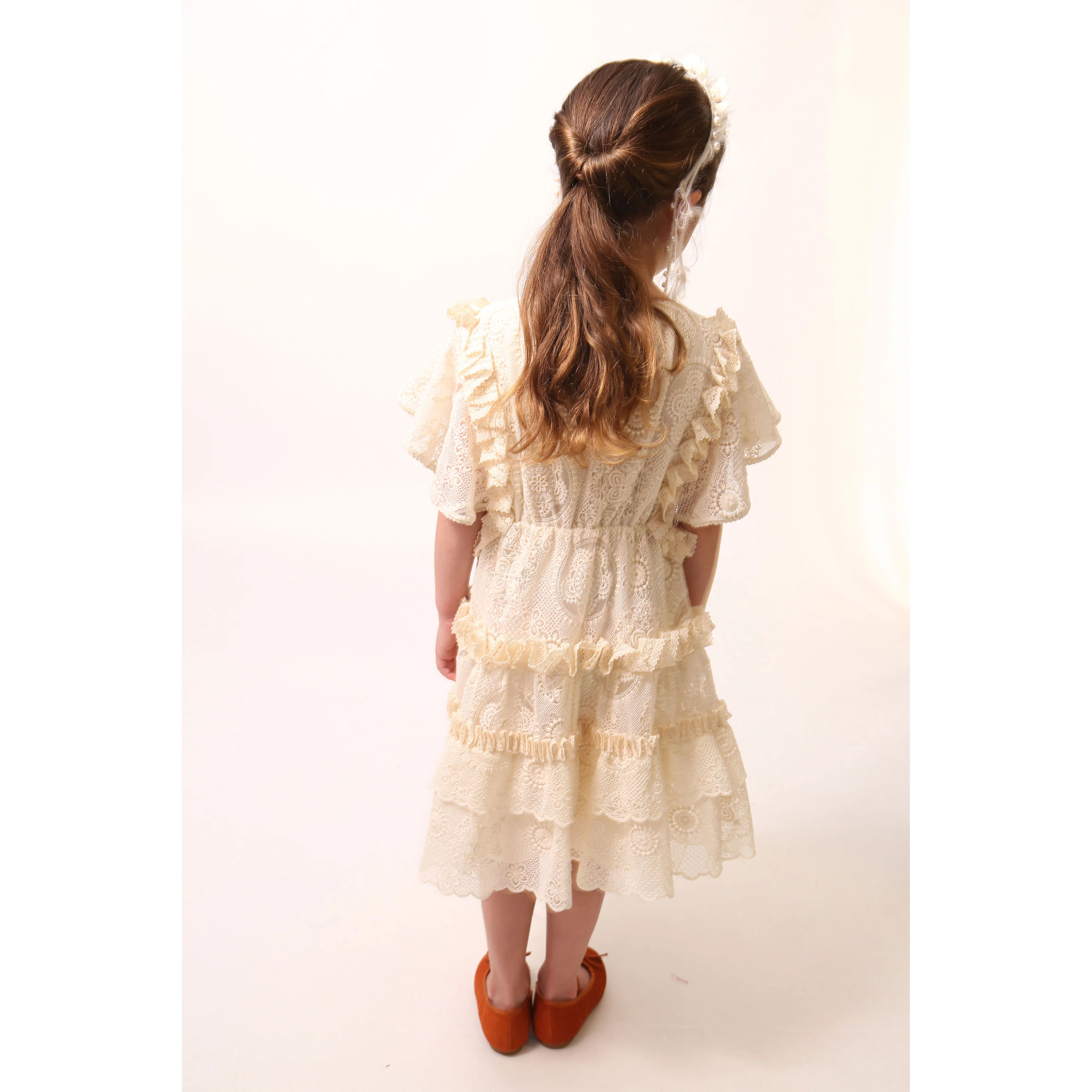Tia Cibani Opal Butterfly Sleeve Gael Dress - Image 7