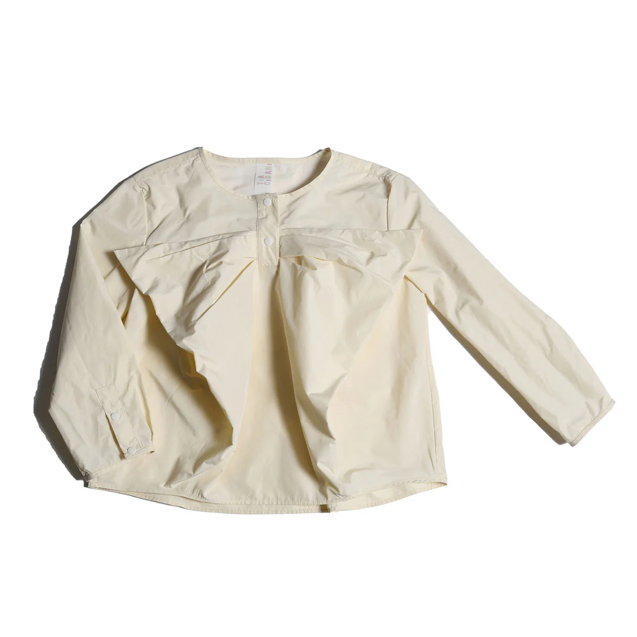 Tia Cibani Opal Estrella Draped Bow Blouse