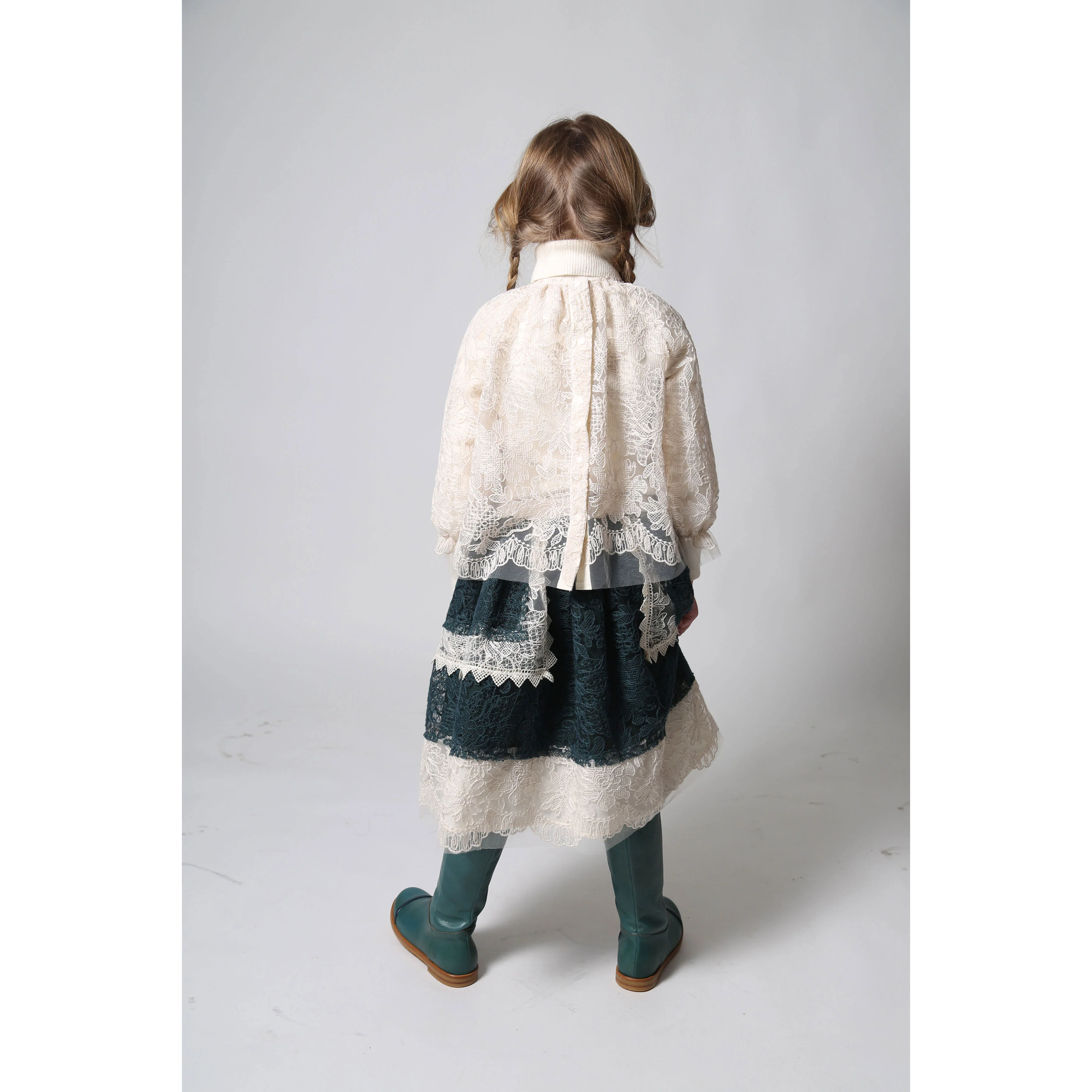 Tia Cibani Opal Estrella Smock Blouse - Image 3