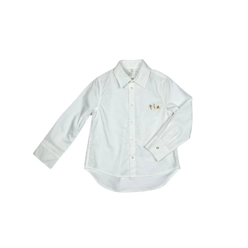Tia Cibani Pearl Oxford Shirt