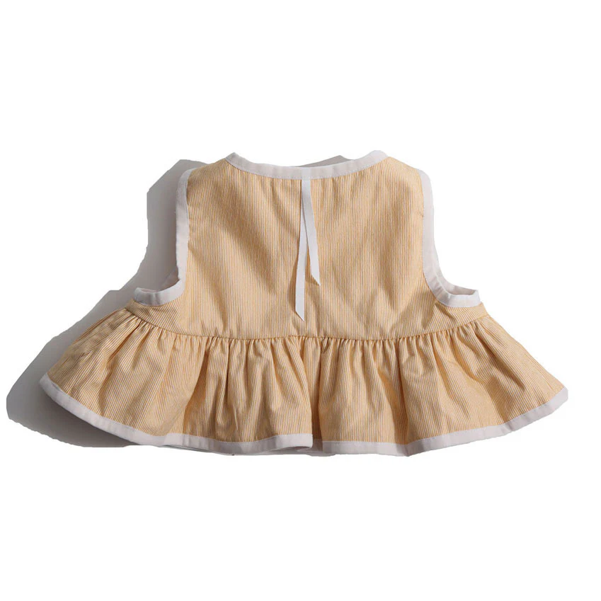 Tia Cibani Petra Ophelia Peplum Padded Vest - Image 2