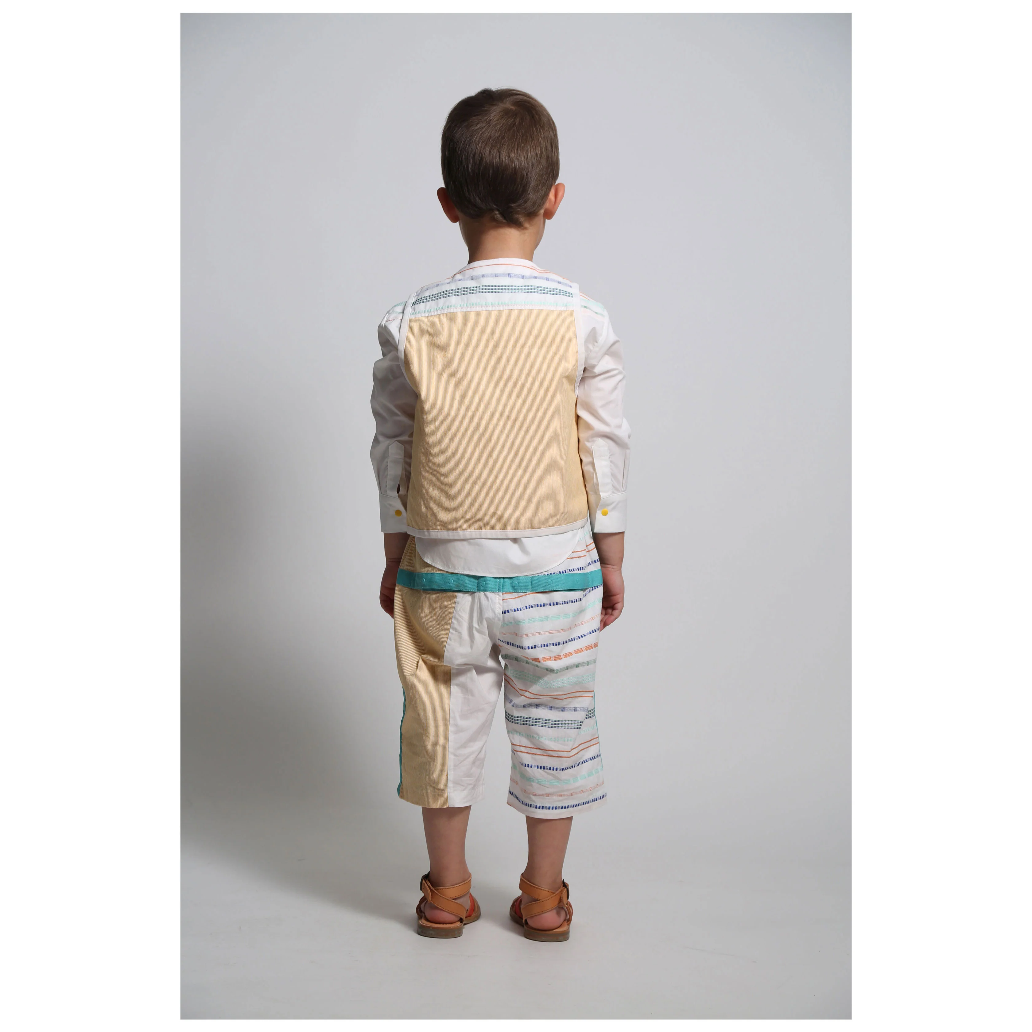 Tia Cibani Petra Tobias Padded patchwork Vest - Image 4