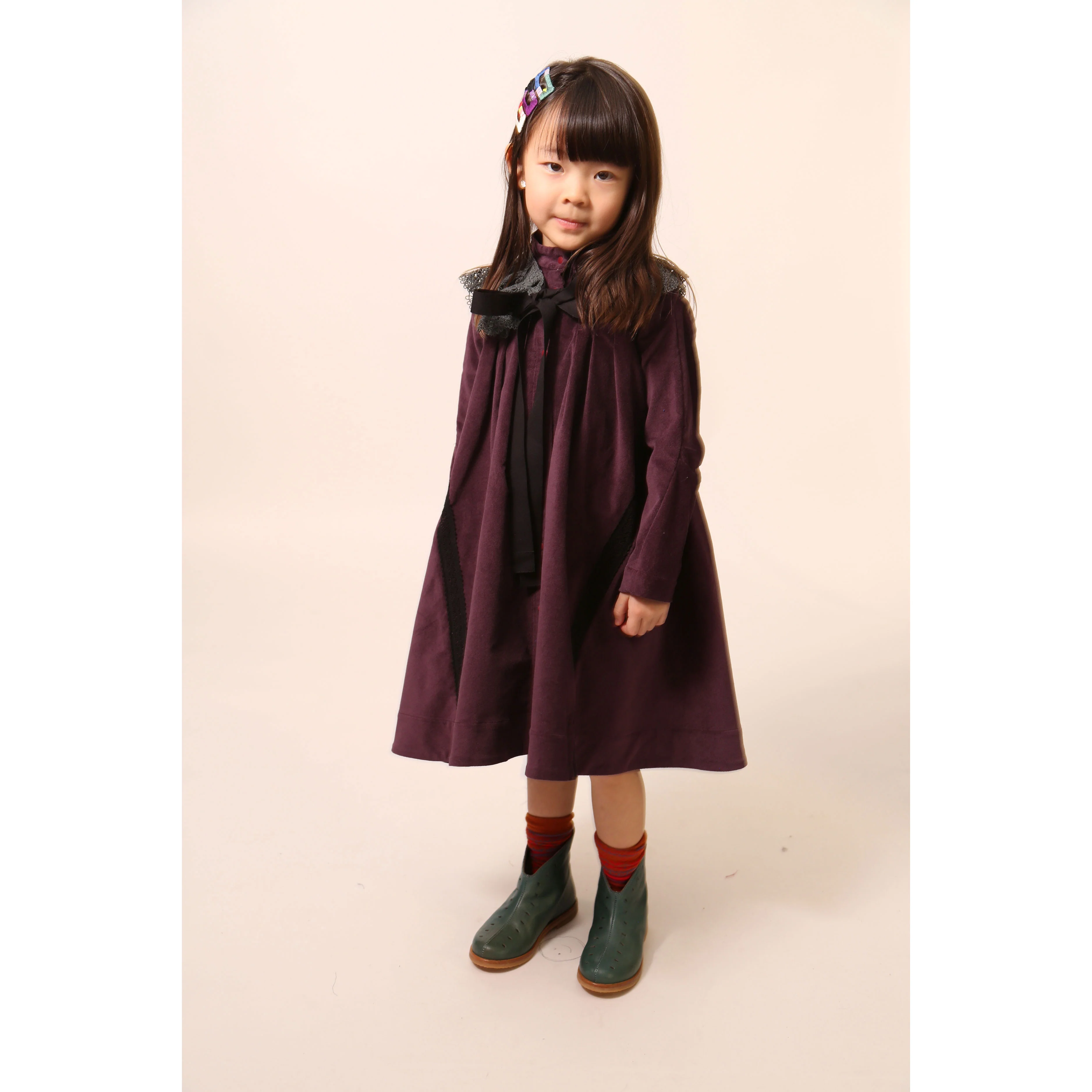 Tia Cibani Prune Aela Night  Shirt Dress - Image 2