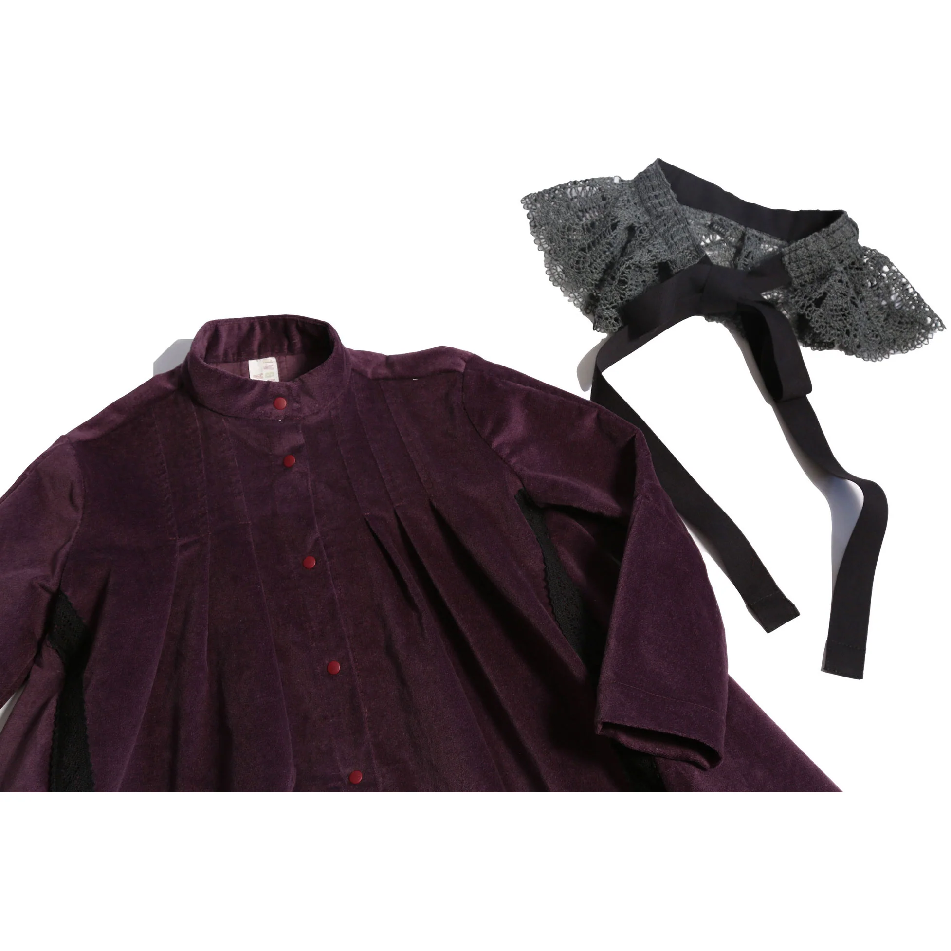 Tia Cibani Prune Aela Night  Shirt Dress - Image 4