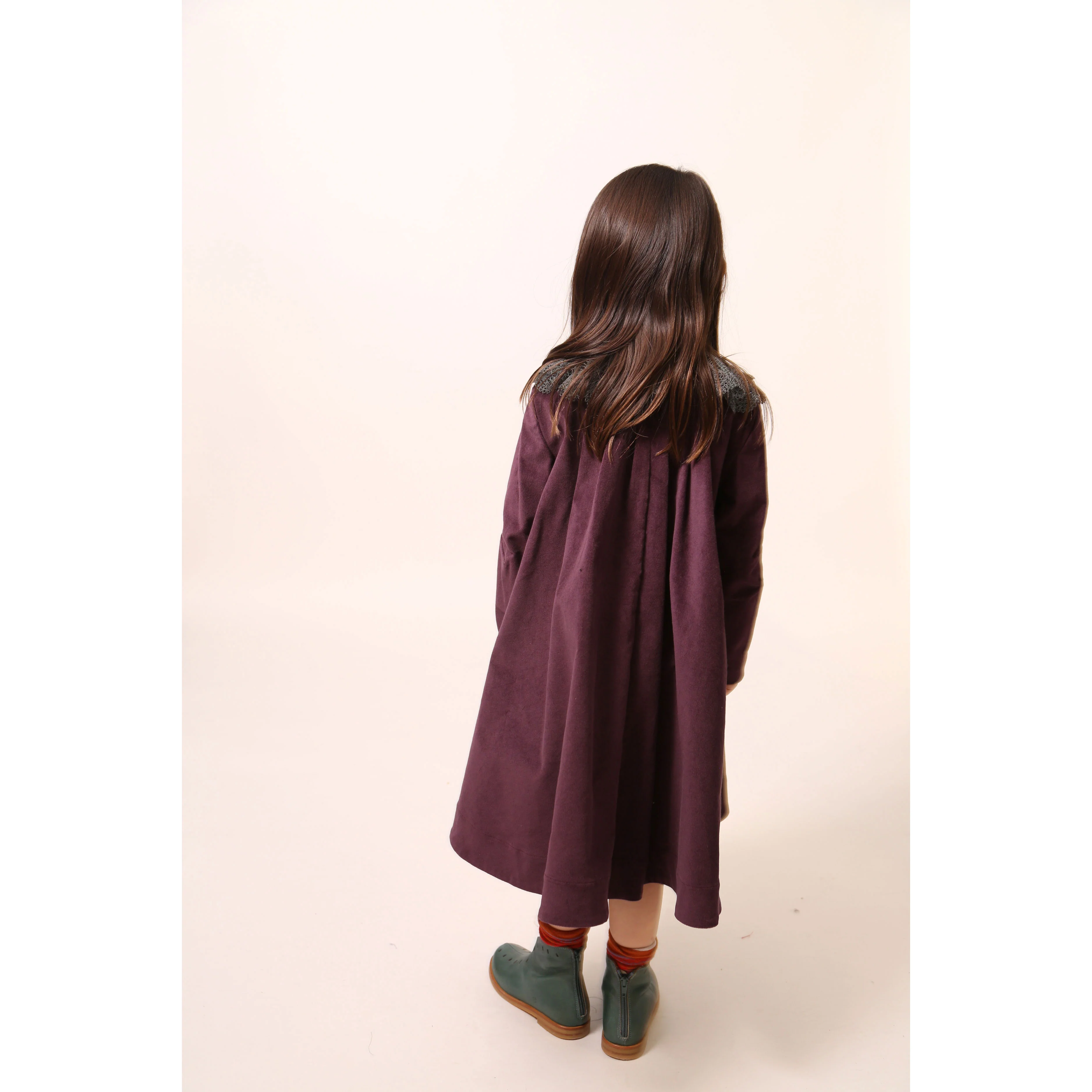 Tia Cibani Prune Aela Night  Shirt Dress - Image 5
