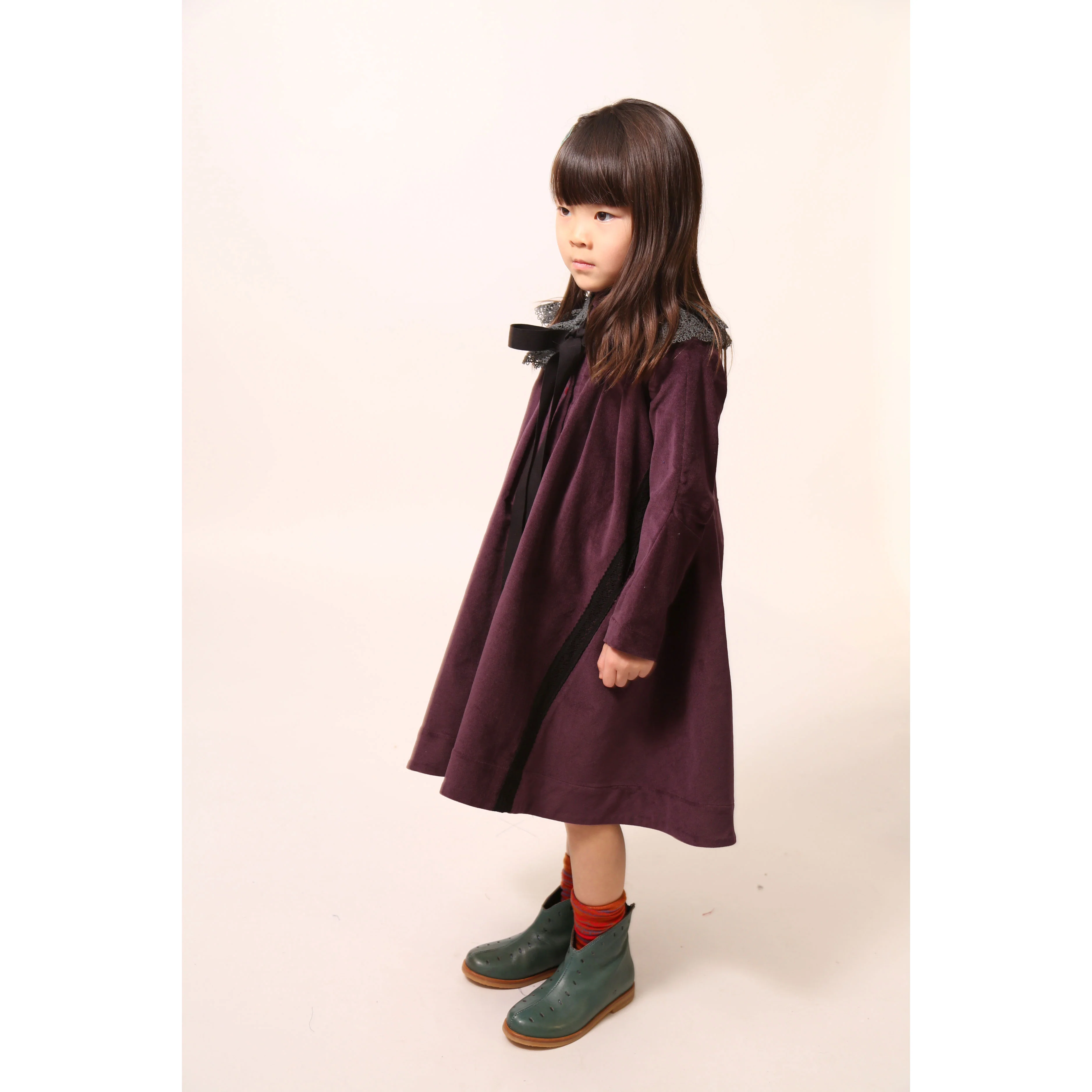 Tia Cibani Prune Aela Night  Shirt Dress - Image 6